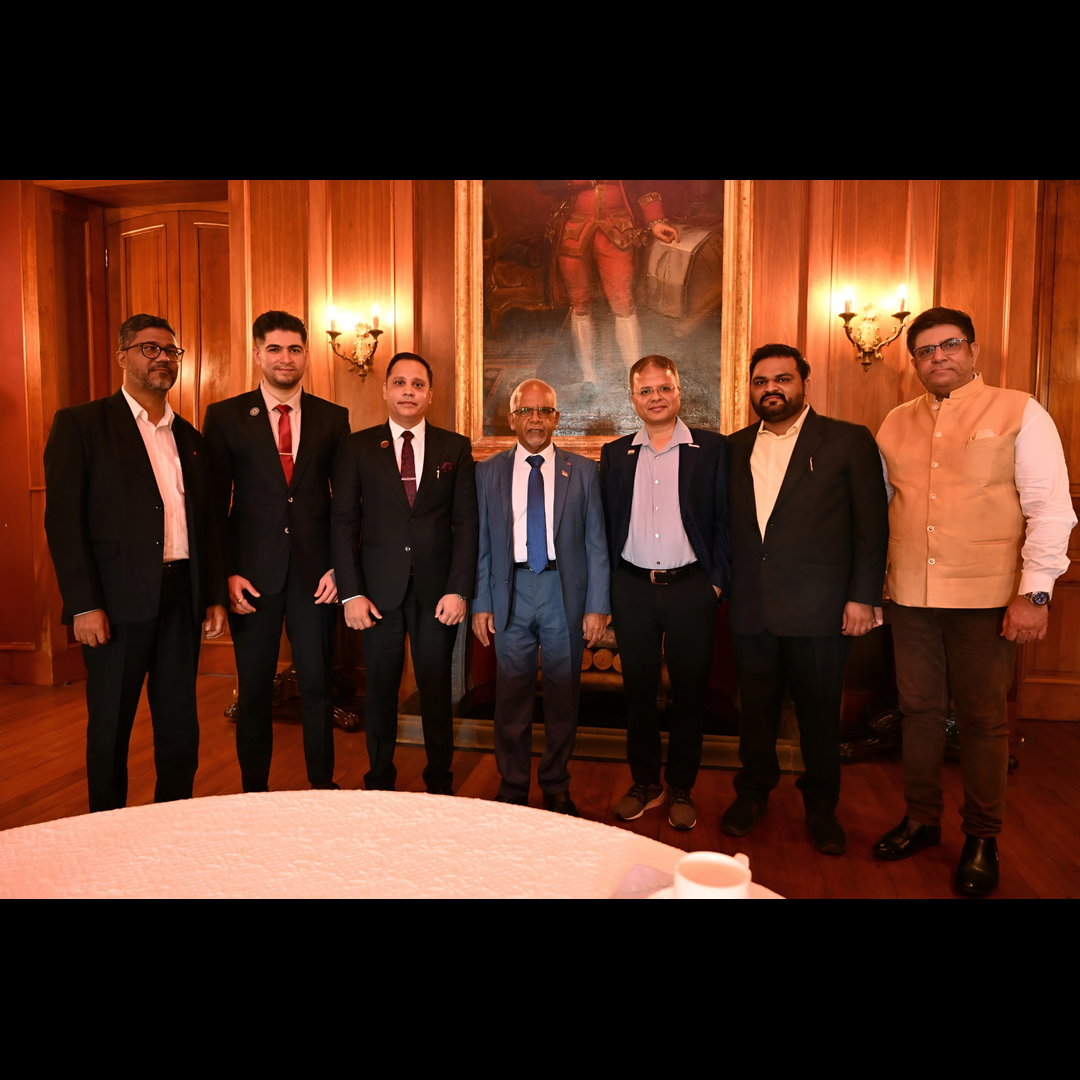 Meeting with the President of Mauritius